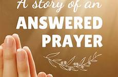 answered prayer story