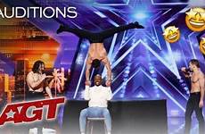 brothers terry crews agt act balancing acrobats impressive talent got shirtless joins startattle america audition strength astonished everyone their