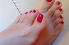 nails toe pretty feet nail red pedicure polish toes toenails foot sexy beautiful choose board tumblr