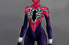 mayday parker spiderman superhero spiders mc2 senses tingling