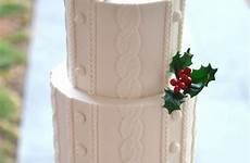 cake knit sweater cakesdecor cakes christmas elisabeth choose board advertisement wedding
