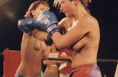 fighting naked girls female vintage boxing tumblr boxen wunder foxy retro
