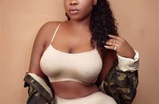moesha curvy boduong ghanaian braless actress goes sultry