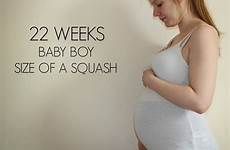 22 baby weeks week pregnancy pregnant size boy