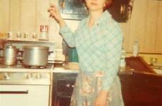 housewife intimate 1960s kitchens snapshots vintag
