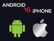 Android vs iOS logo