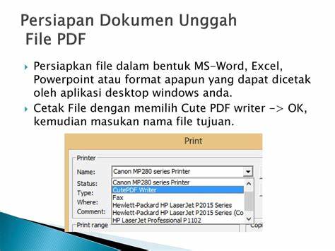 Persiapkan dokumen PDF