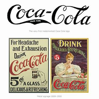 Image result for 1893 - The trademark "Coca-Cola"
