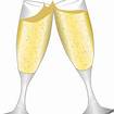 Image result for champagne+toast+clipart+images