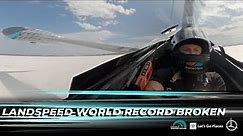 222.4KM/H: Wind Powered World Land Speed World Record Broken
