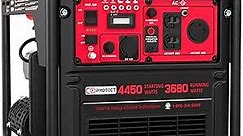 PowerSmart 4450-Watt Open Frame Inverter Generator, CO Protector, RV-Ready, Eco-Mode, Gas Powered Generator for Outdoor, Home