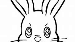 how to draw bunny 🐰/bunny drawing #drawing #draw #drawingideas