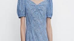 Buy Urban Revivo Floral Print Puff Sleeve Sheath Mini Dress -  - Apparel for Women