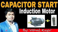 Capacitor start motor |single phase induction motor type|