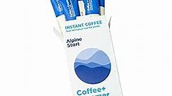 Alpine Start Premium Instant Coffee, Non-Dairy Coconut Creamer, 100% High Altitude Colombian Arabica Coffee, Non-GMO, Dairy Free, Soy Free, 5 Single Serve Packets, 0.74 oz (Pack of 1)