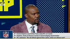 Brian Flores joined Get Up to discuss NFL lawsuit