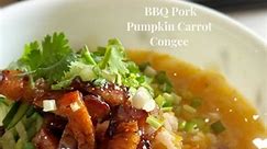 A beta-carotene rich meal 🥕🍅🎃 Pumpkin carrot congee served with BBQ honey pork and Japanese cucumber 🥒 strips, and garnished with cut spring onion and green coriander 🌿 <Ingredients for congee> Rice Millets Multigrain 1/2 onion 🧅 Pumpkin 250g 🎃 Carrot 🥕 Tomato 🍅 Dark brown sugar Hua diao jiu Soya sauce Water 💦 Vegetable stock cube Cut spring onion Cut green coriander 🌿 #mymindpatch #sghomecooking #sgfoodblogger #sgfoodphotography #homecookedcongee #pumpkincongee #tefalricecooker #mmp_