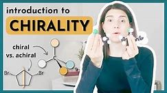 Introduction to Chirality in Organic Chemistry - Chiral vs Achiral and finding Chirality Centers