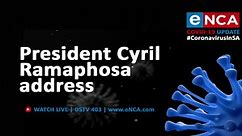 WATCH: President Cyril Ramaphosa addresses the nation