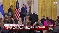 President Trump joint press conference