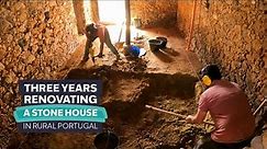 Abandoned House in Portugal Renovation - 3 Year Timelapse
