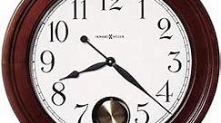 Howard Miller Edwardsburg Wall Clock 547-522 – Oversized Windsor Cherry with Quartz Movement