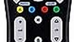 GE Universal Remote Control for Samsung, Vizio, LG, Sony, Sharp, Roku, Apple TV, RCA, Panasonic, Smart TVs, Streaming Players, Blu-Ray, DVD, Simple Setup, 8-Device, Black, 26607