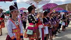 老挝苗族新年，从中国迁移过去200多年，仍保留苗族的特色和文化
