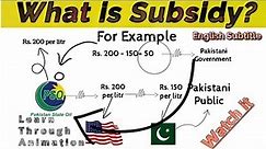 Subsidy | What is Subsidy? | How to get Subsidy?