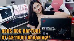 ASUS ROG RAPTURE GT-AX11000 Unboxing!