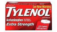 Viên uống giảm đau hạ sốt Tylenol Extra Strength 500mg 325 viên