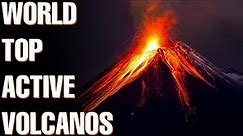 Exploring the World's Most Active Volcanoes | Volcanic Wonders & Active Zones !