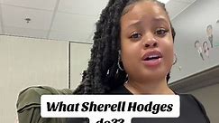 Ion even know dis ledy but yall got a fist full of her hair rite nie #sherellhodge #blacktiktok #hairstylist