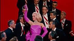 Marilyn Monroe performing "Diamonds are a Girl's Best Friend" in GENTLEMEN PREFER BLONDES (1953) Dir. Howard Hawks. Choreography by Jack Cole [2/2] | Cinema Frases