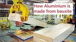 How Aluminium is made from bauxite - Aluminium Factory