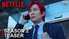 SQUID GAME Season 2 First Look Teaser | Netflix Trailer, Plot & Everything We Know 오징어게임