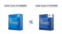 Intel Core i5-12600K vs i7-13700K | Processor Comparison