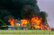 Image result for U.S. Federal agents raided the compound of an armed religious cult in Waco, TX.
