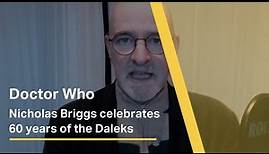 Exterminate! Doctor Who star Nicholas Briggs celebrates 60 years of the Daleks