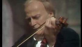Yehudi Menuhin plays Bach Chaconne 1972, Gstaad
