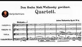 Anton Rubinstein - String Quartet No. 2, Op. 17 (1852)