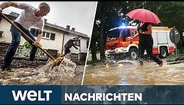 GEFÄHRLICHE UNWETTER: Katastrophenalarm in weiten Teilen Deutschlands | WELT Newsstream