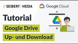 Dateien in Google Drive hoch- und herunterladen | Google Workspace Tutorial | Deutsch 2020