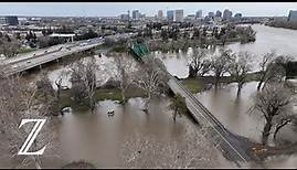 Kalifornien: Starke Überschwemmungen in Sacramento