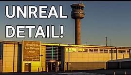 FIRST LOOK! Pyreegue East Midlands Airport for Microsoft Flight Simulator!