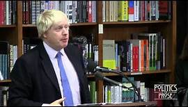 Boris Johnson, "The Churchill Factor"