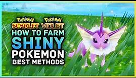 Pokemon Scarlett and Violet | How To Farm Shiny Pokemon, Shiny Hunting & Best Methods!