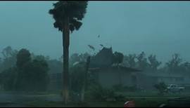 Insane Intercept of Major Category 4 Hurricane Idalia in Perry, Florida