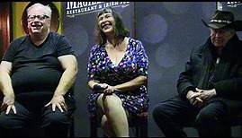 Clu Gulager, John Gulager and Diane Goldner at Fresh Kills Con