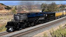 Big Boy Steam Locomotive 4014 - The Sound of Steam